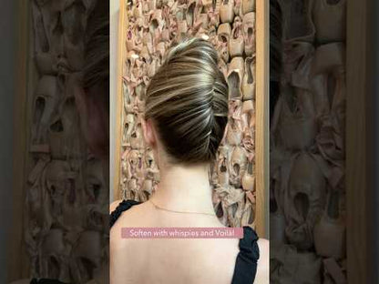 Frenchies Flocked Hairpins